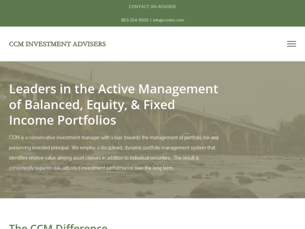 CCM Investment Advisers Llc