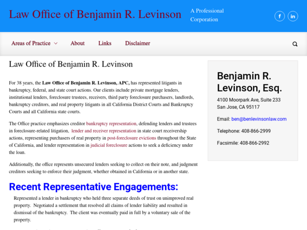 Benjamin Levinson Law Office
