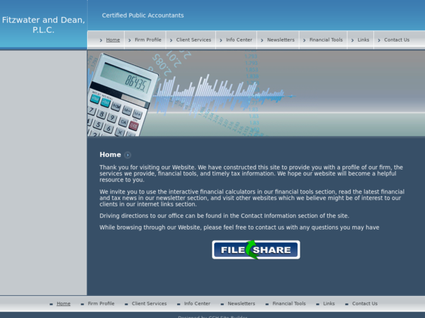 Fitzwater and Dean, PLC