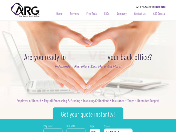 ARG | the Better Back Office For Recruiters!