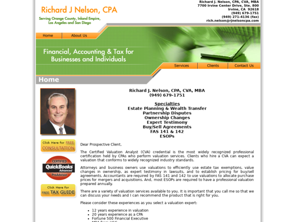 Richard J. Nelson, CPA