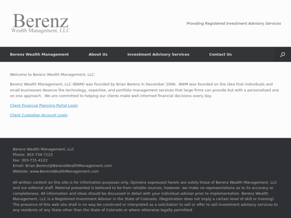 Berenz Wealth Management