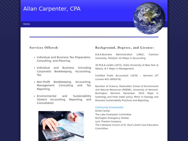 Carpenter Allan W CPA