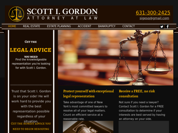 Scott I Gordon Atty At Law