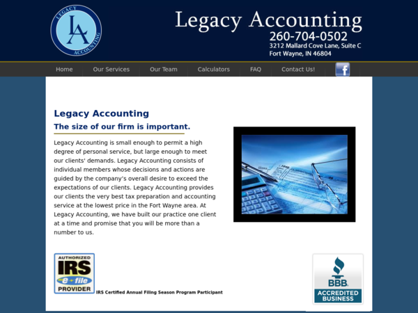 Legacy Accounting