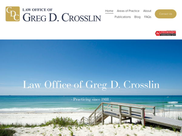 LAW Office OF Greg D. Crosslin