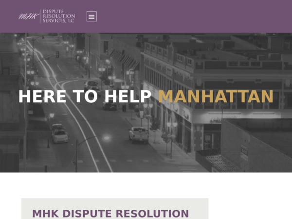 MHK Dispute Resolution Services