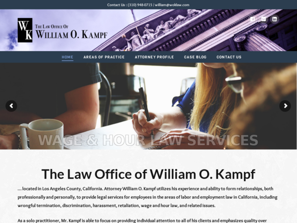 Law Office of William O. Kampf