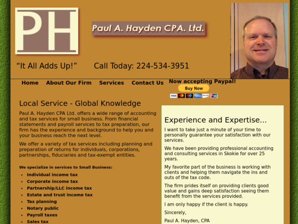 Paul A. Hayden CPA