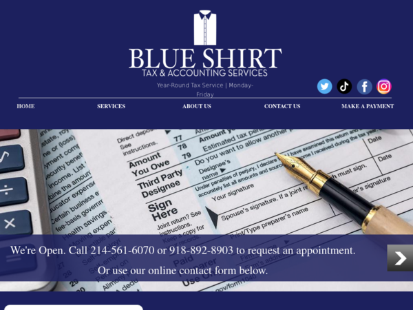 Blue Shirt Tax and Accounting Services