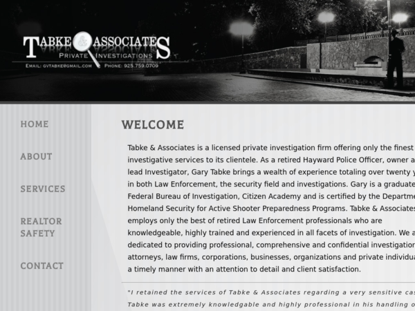 Tabke & Associates • Private Investigators