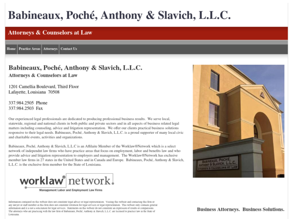 Babineaux Poche Anthony Slvch