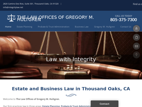Hultgren Gregory M Law Offices Of