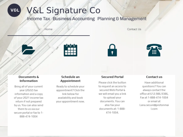V & L Signature Co