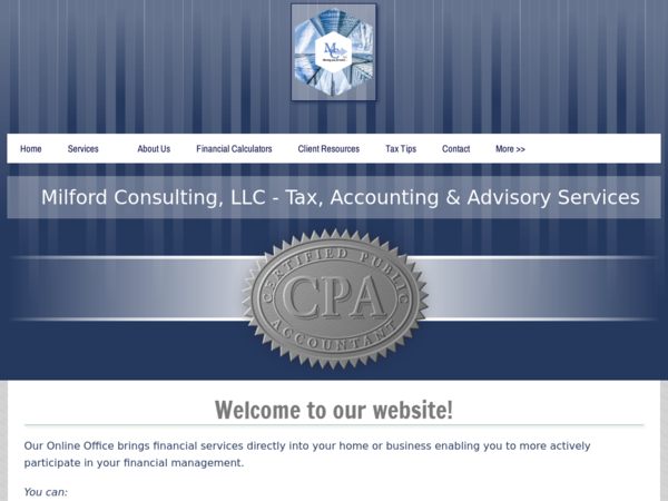 Tax, Accounting & Advisory Services by Milford Consulting