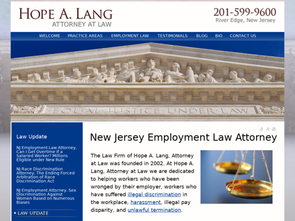 Hope A. Lang, Attorney at Law