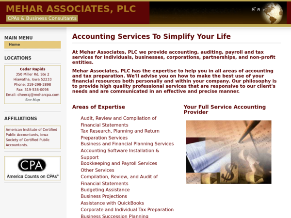 Mehar Associates, PLC