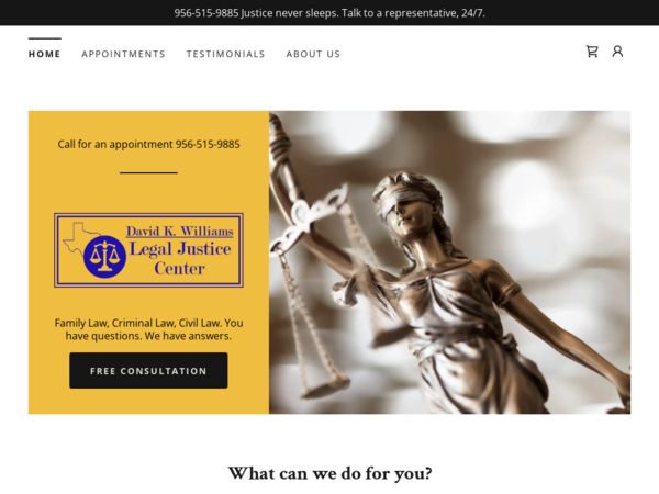 David K. Williams - Legal Justice Center
