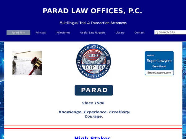 Parad Law Offices