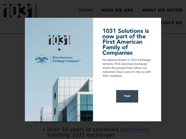 1031 Solutions