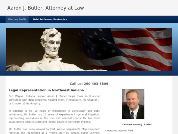 Aaron J. Butler, Attorney at Law