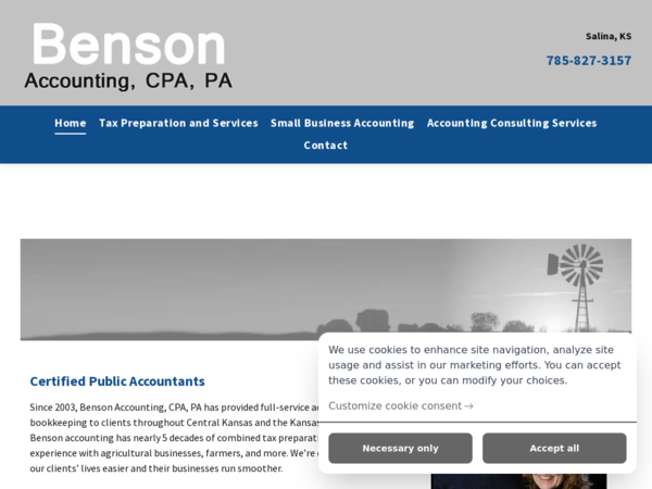 Benson Accounting Cpa, PA