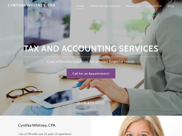 Cynthia Whitney, CPA