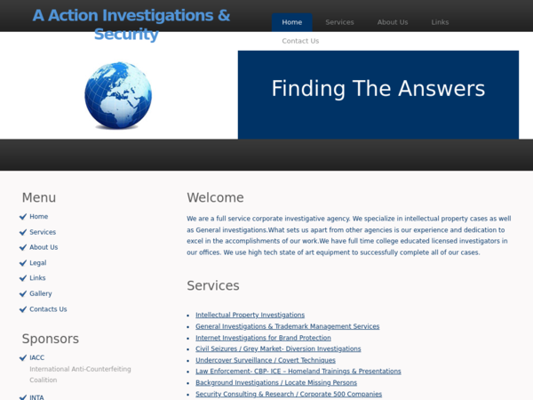 A Action Investigations & Security