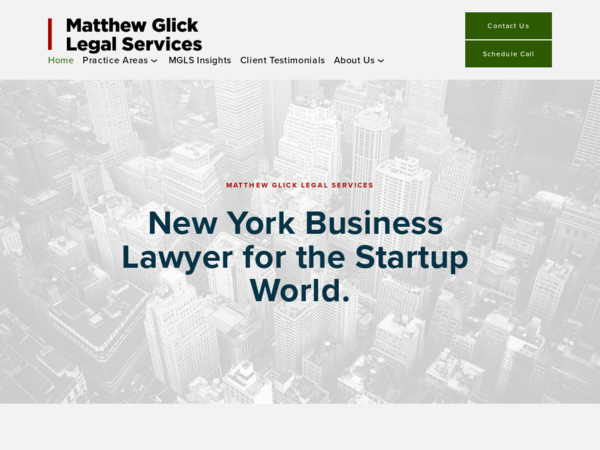 Matthew Glick Legal Services