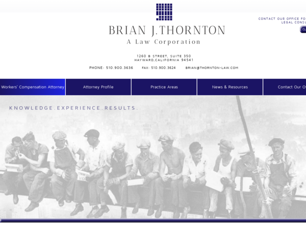 Brian J. Thornton, A Law Corporation