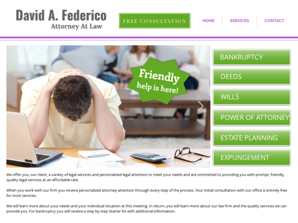 David A. Federico Attorney at Law