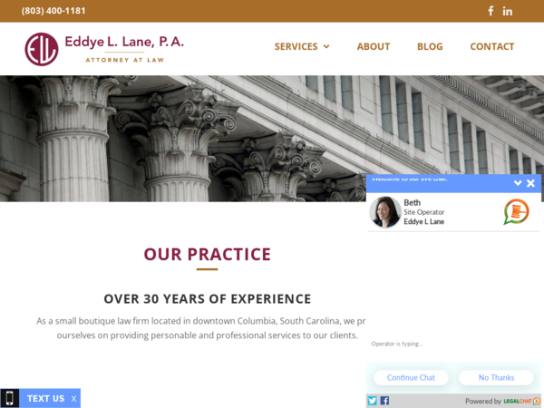 The Law Office of Eddye L. Lane