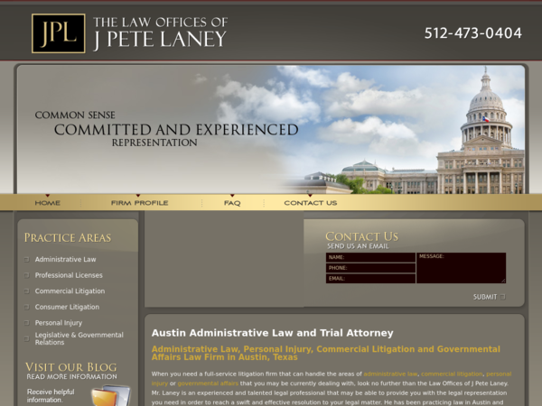 J Pete Laney Law Offices