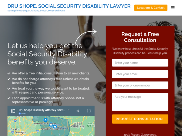 Dru Shope Social Security Lawyer / Disability Attorney