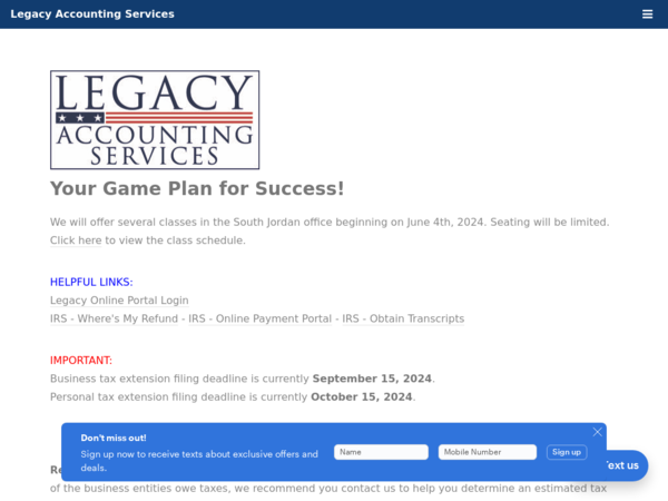 Legacy Accounting Services