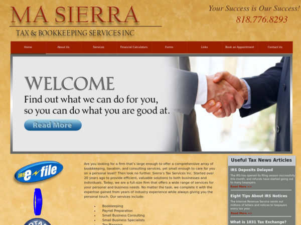 Sierra's Tax Services