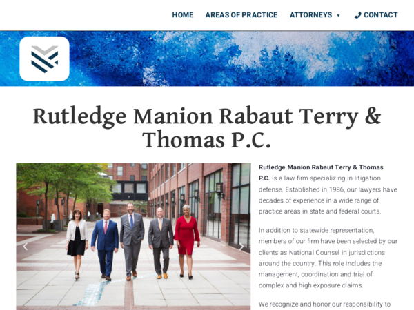 Rutledge, Manion, Rabaut, Terry & Thomas