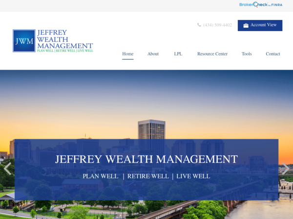 Jeffrey Wealth Management-Jeffrey W. Myers, Aams