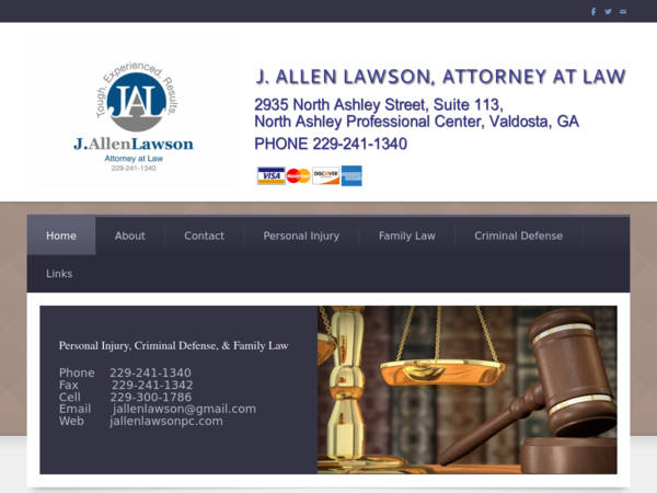 J. Allen Lawson - Attorney at Law