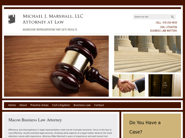 Attorney Micheal Marshall