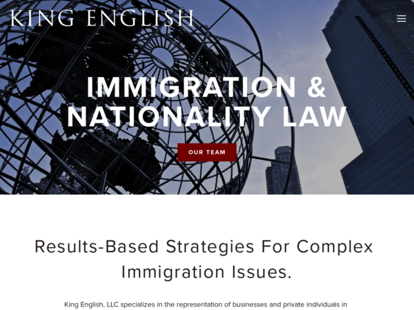 King English Immigration Law
