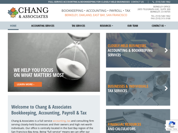 Chang & Associates Tax & Financial