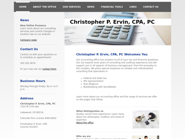 Ervin Christopher CPA