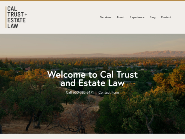 Barbara Small, Cal Trust and Estate Law