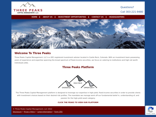 Three Peaks Capital Management