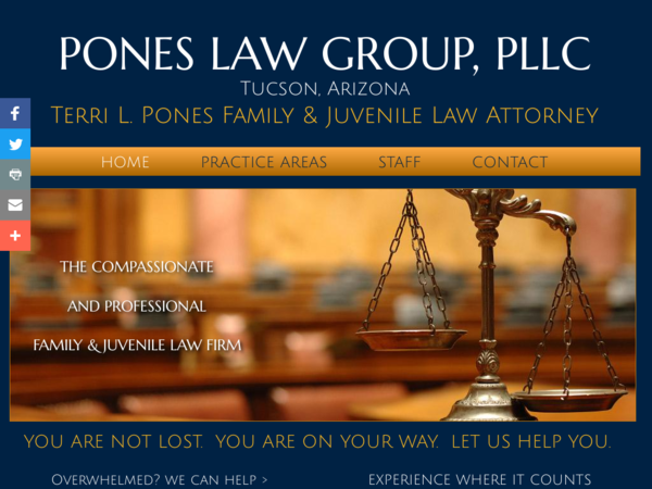 Pones Law Group Terri L. Pones Attorney at Law