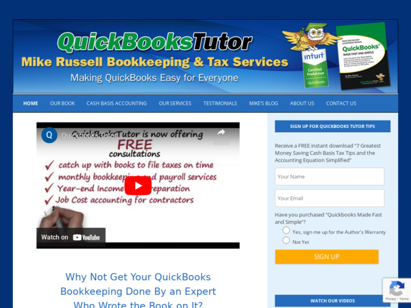 Quickbooks Tutor
