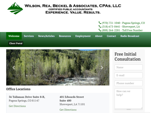 Wilson, Rea, Beckel & Associates, Cpas