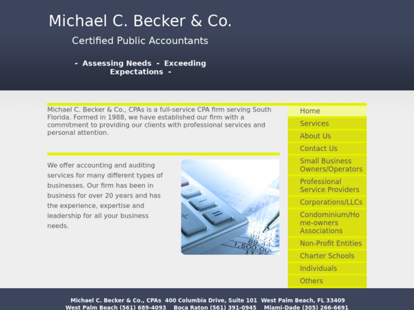 Michael C Becker & CO CP As