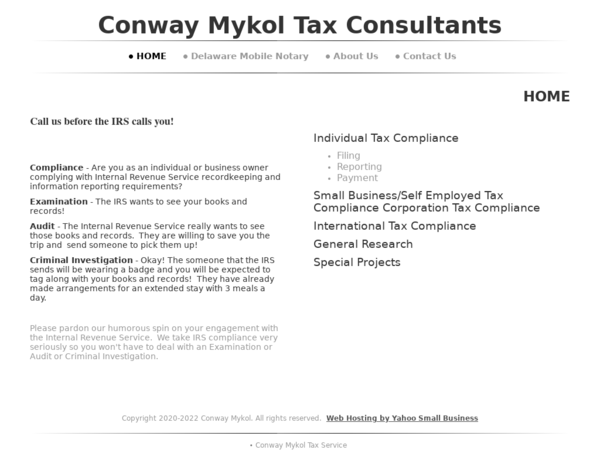 Conway Mykol Tax Service